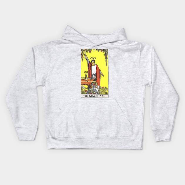 The Magician Tarot Kids Hoodie by Phantastique